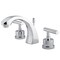 Kingston Brass KS4981CML 8" Widespread Bathroom Faucet, Polished Chrome KS4981CML - alternate 1
